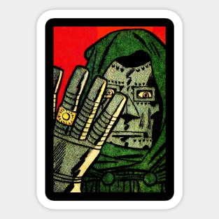 dr doom Sticker